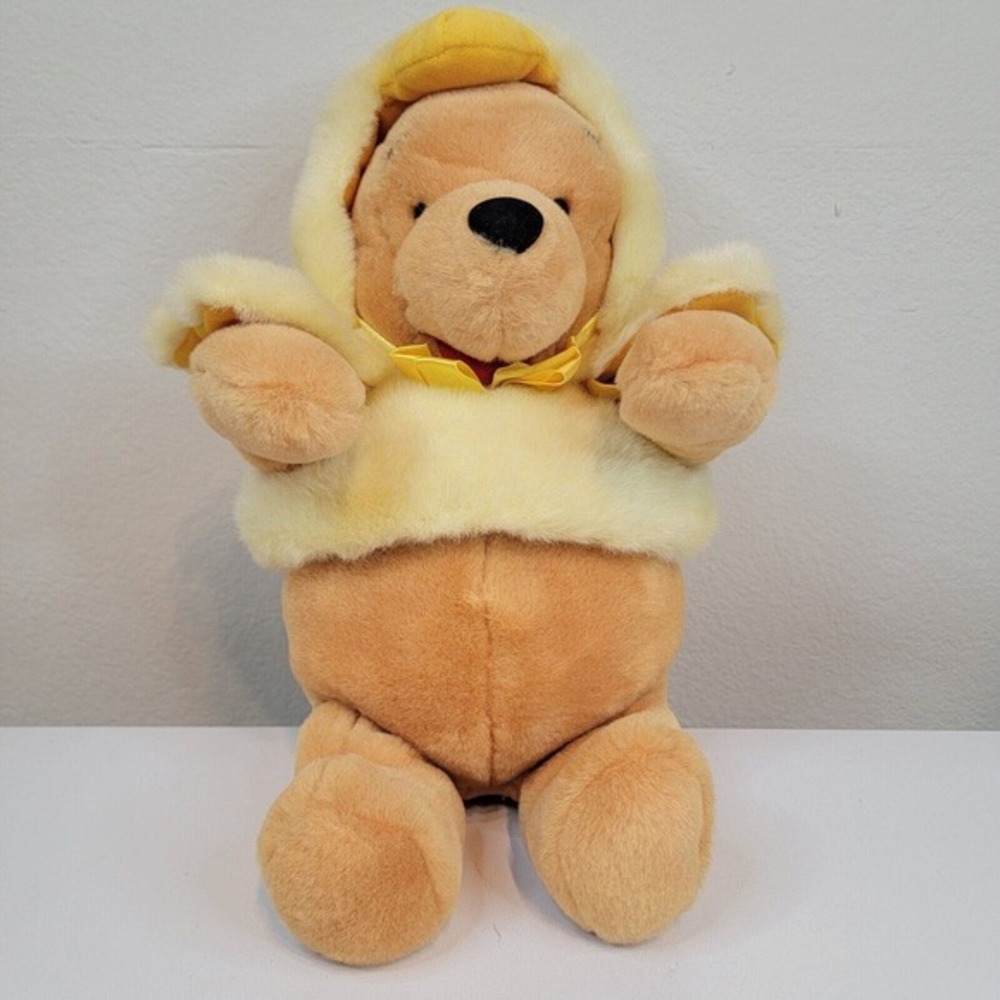 Walt Disney Winnie The Pooh Yellow Duck Easter Costume 15” Plush Stuffed Animal